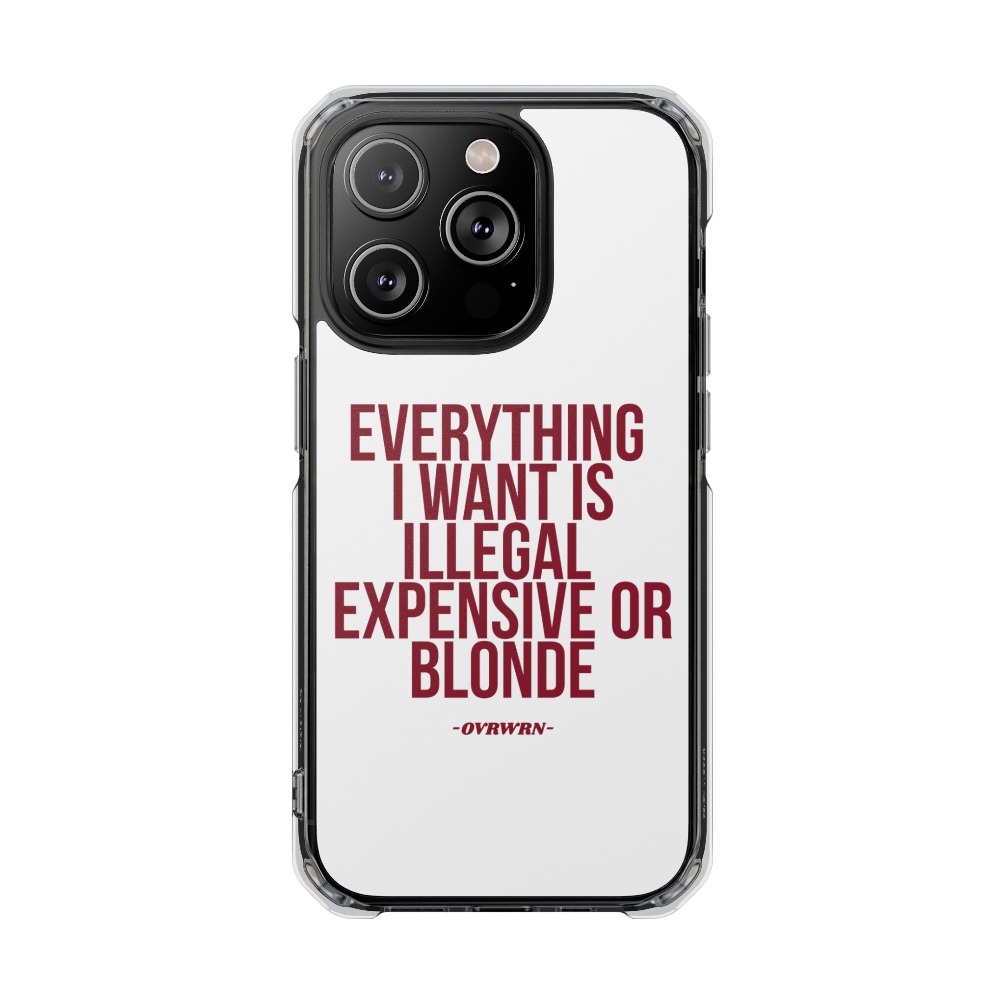 Everything I Want iPhone Case