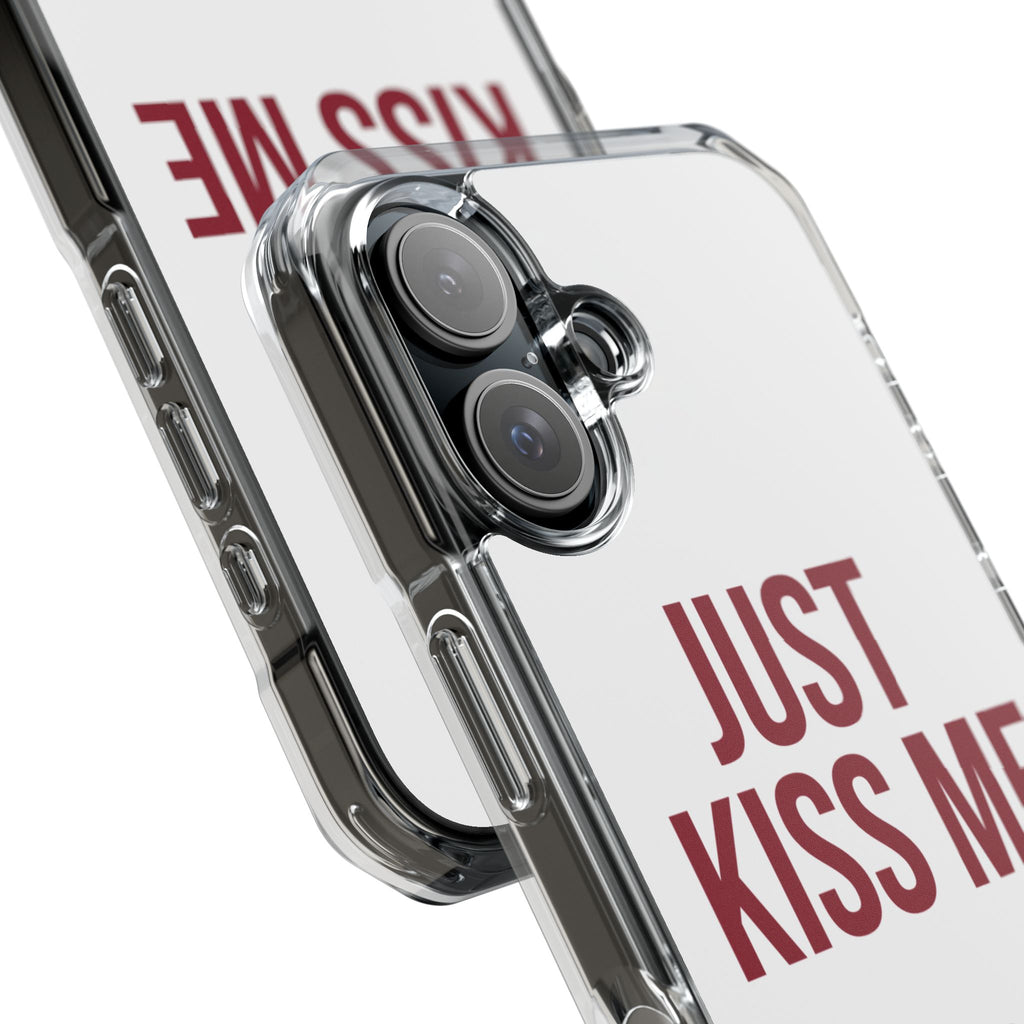 Just Kiss Me iPhone Case