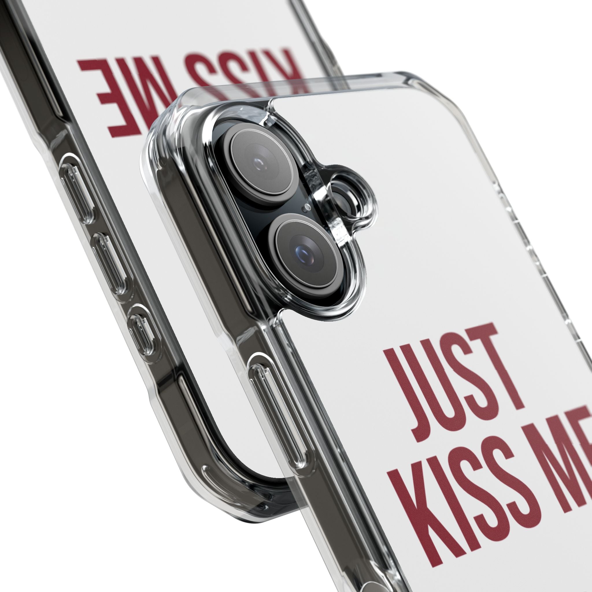 Just Kiss Me iPhone Case