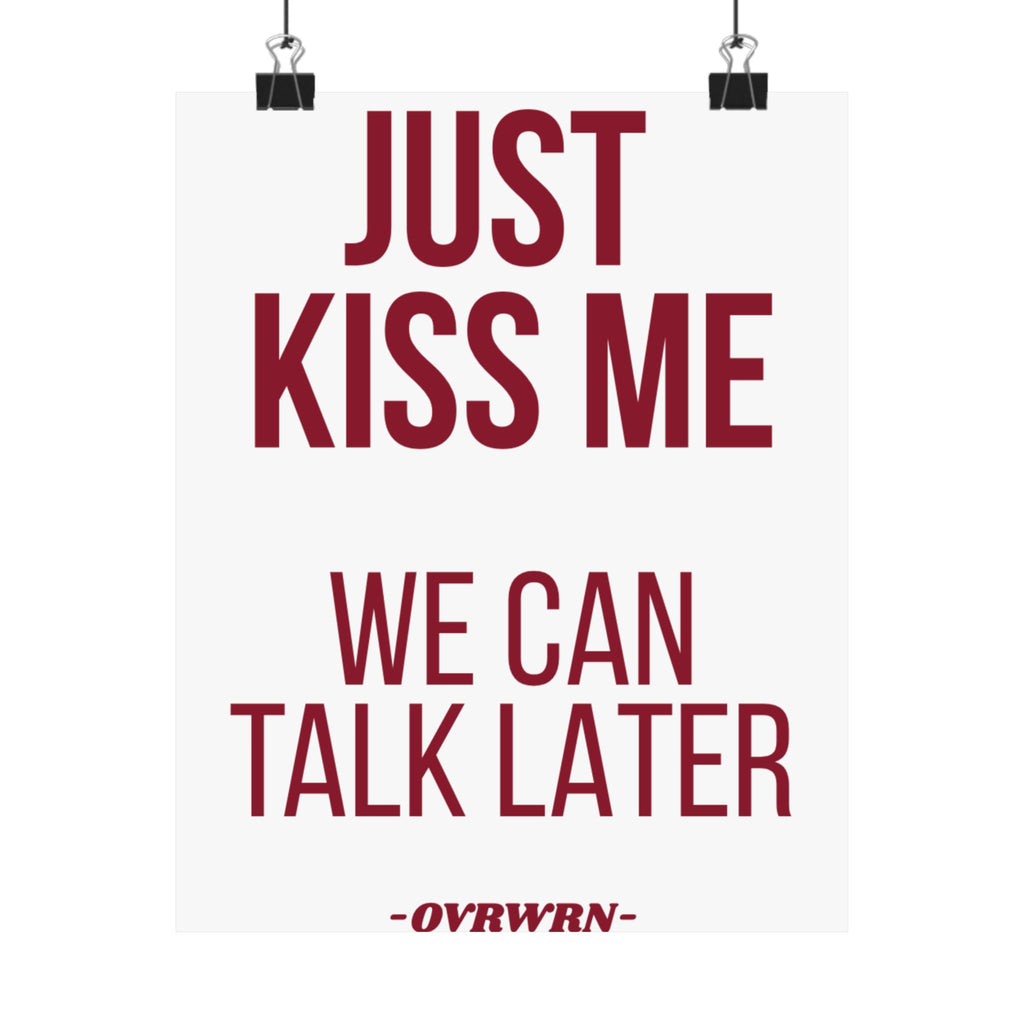 Just Kiss Me Poster