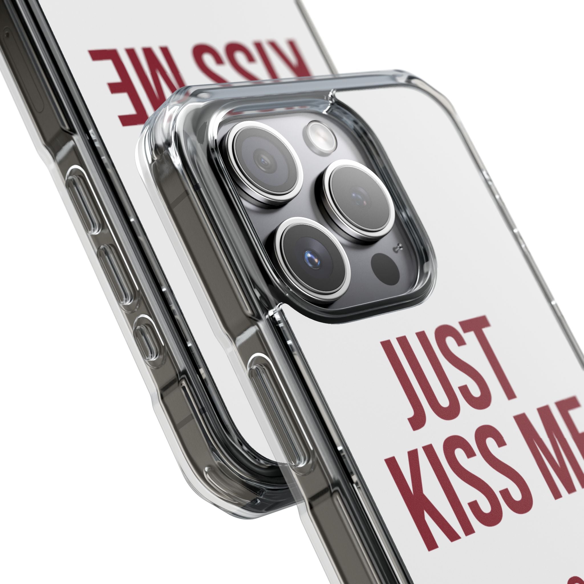 Just Kiss Me iPhone Case