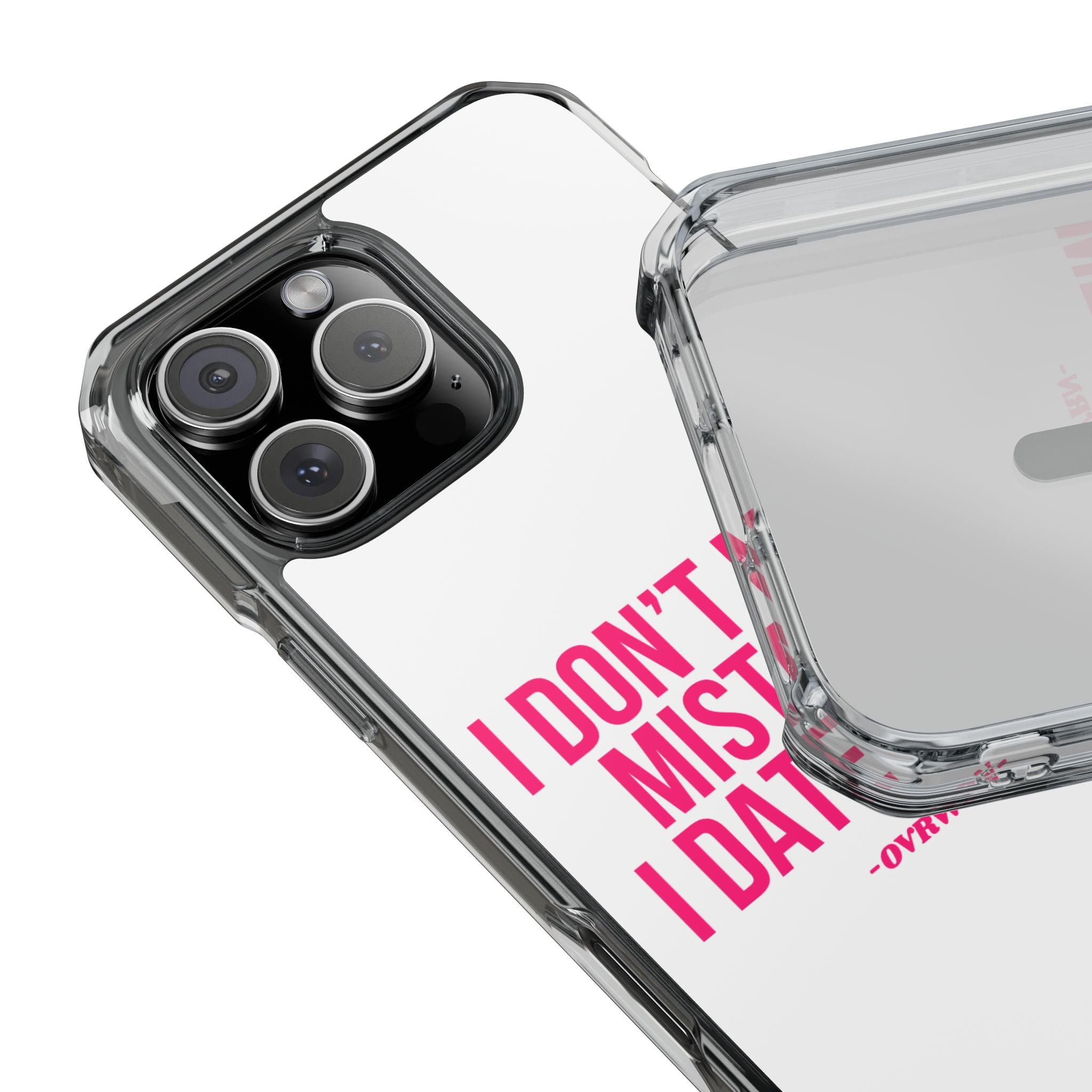 I Don't Make Mistakes iPhone Case