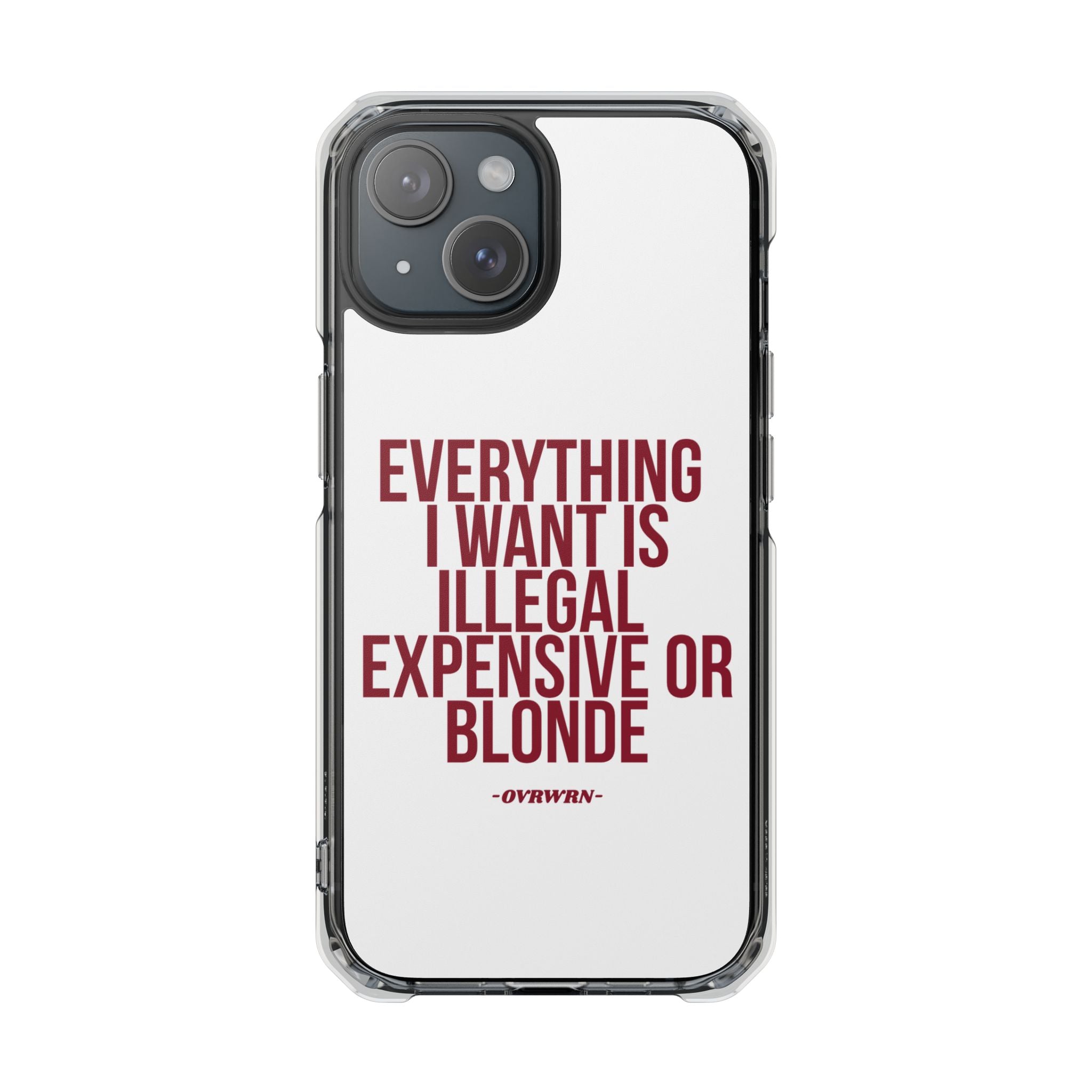 Everything I Want iPhone Case