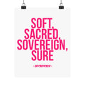 Soft Scared Sovereign Poster