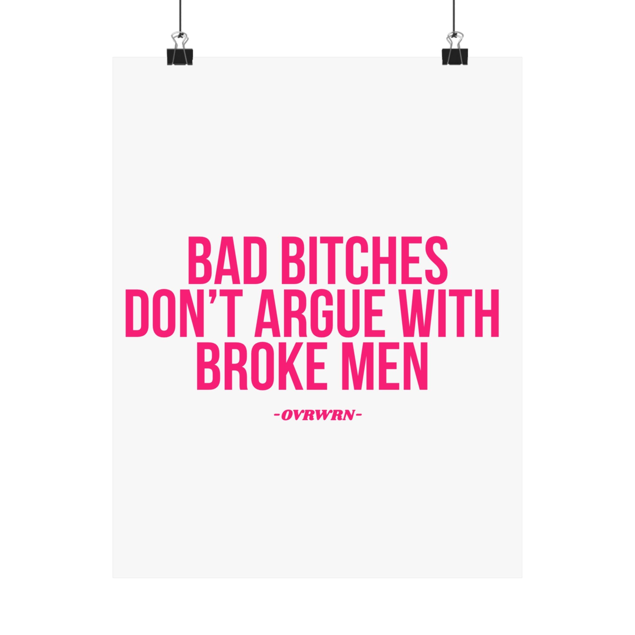 Don't Argue Poster