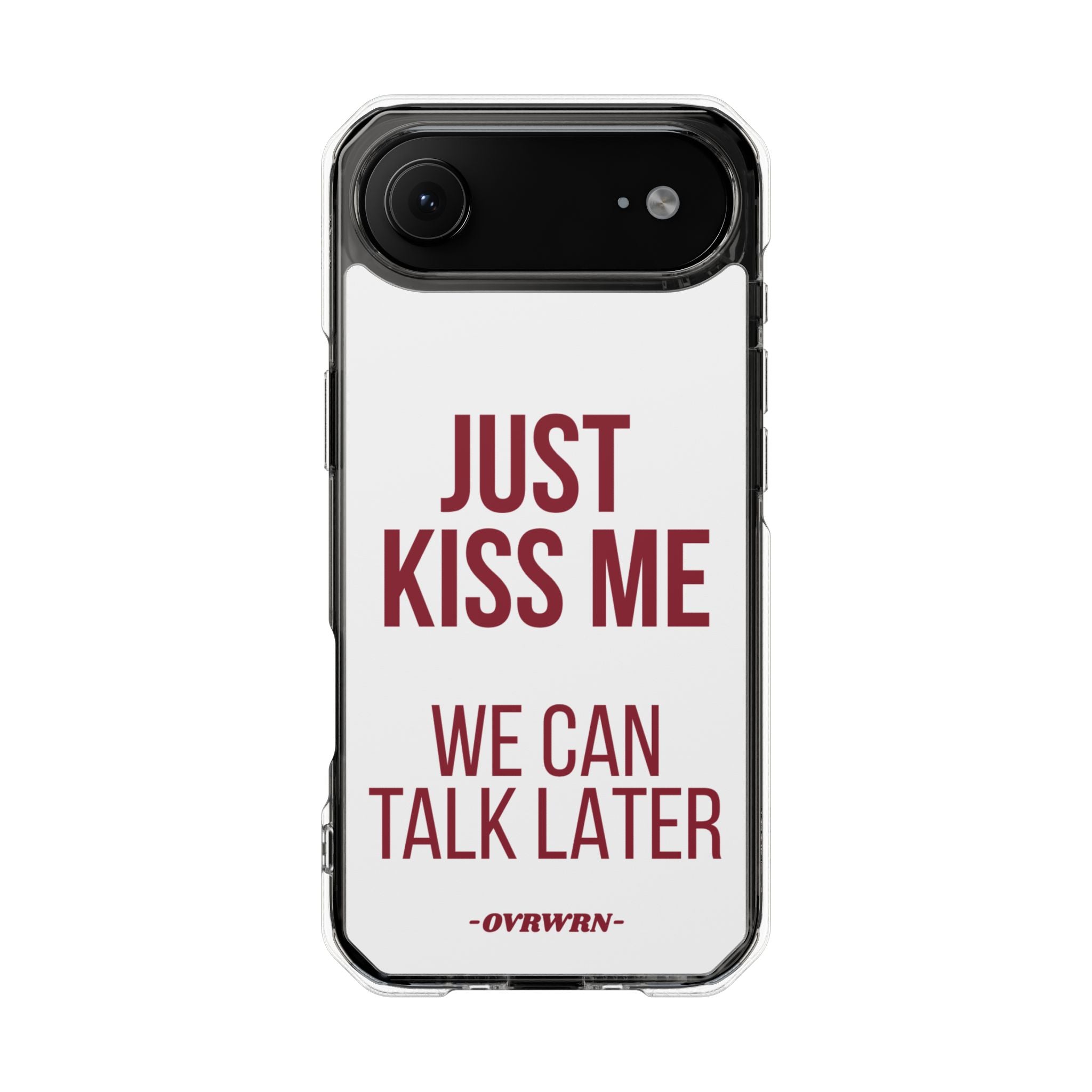 Just Kiss Me iPhone Case