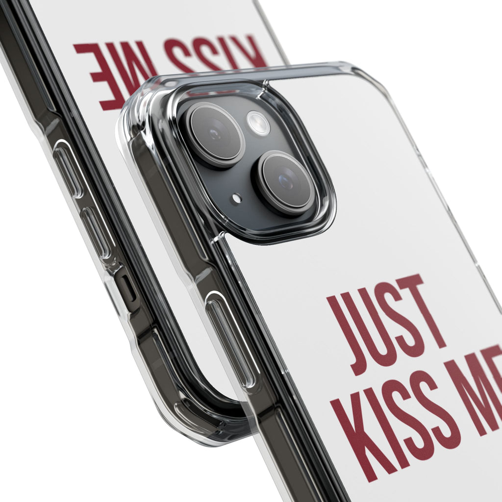 Just Kiss Me iPhone Case