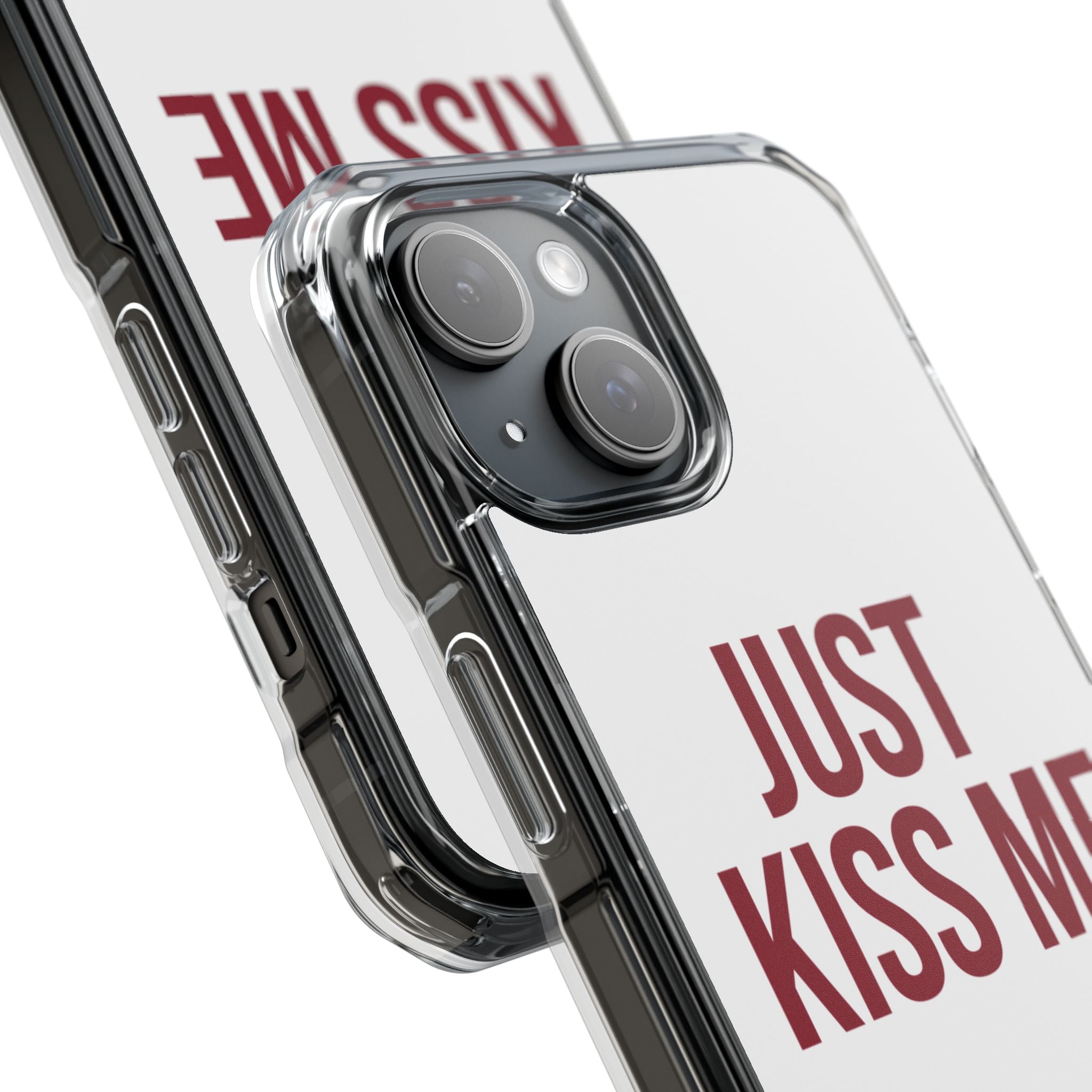 Just Kiss Me iPhone Case