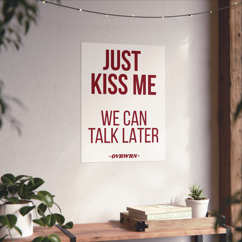 Just Kiss Me Poster
