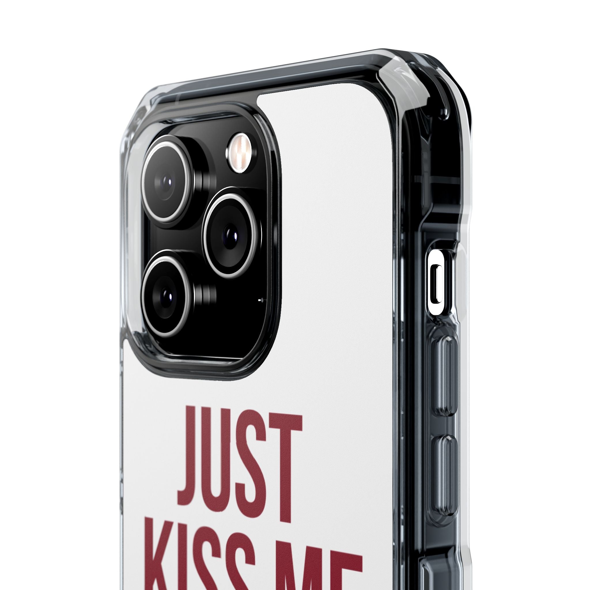 Just Kiss Me iPhone Case
