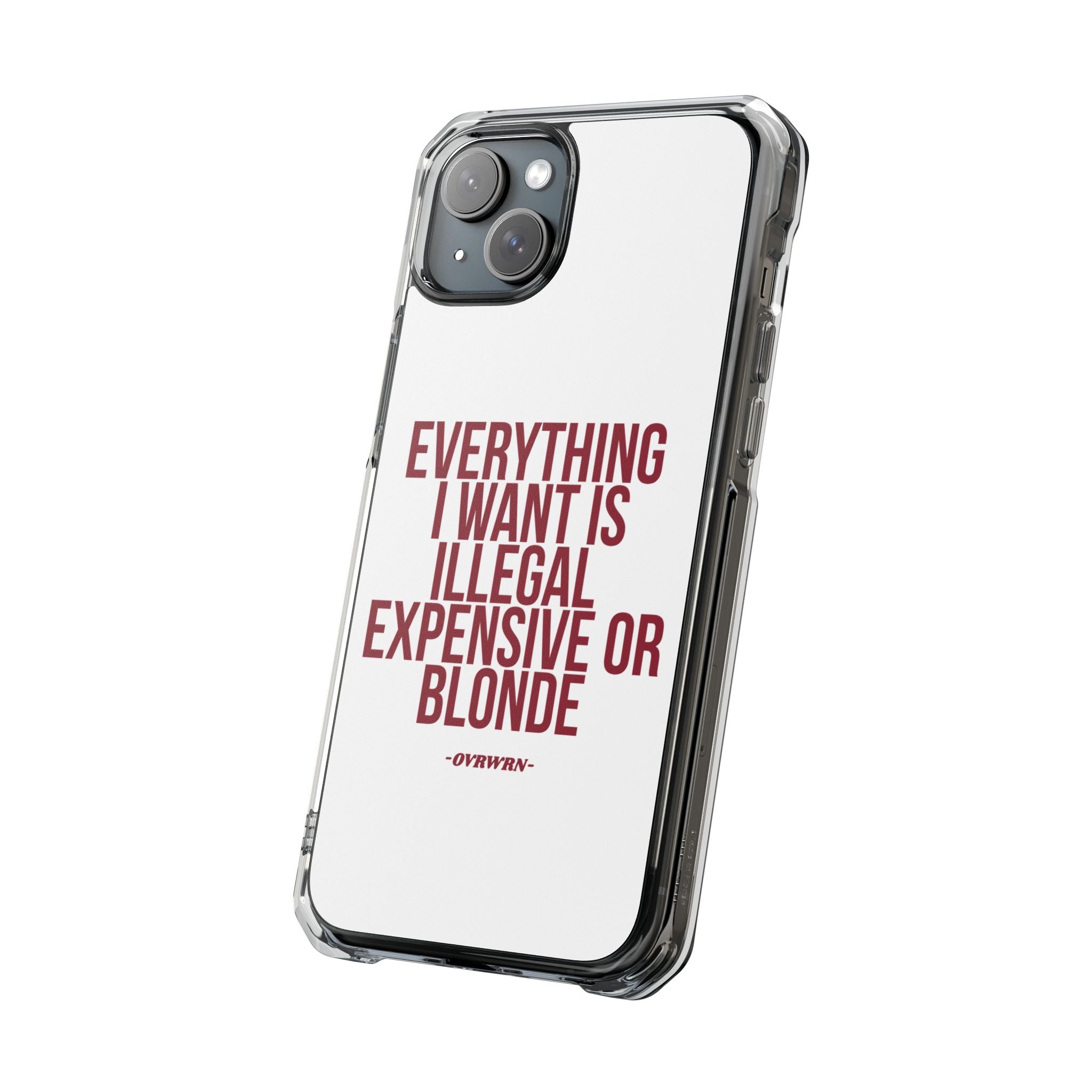 Everything I Want iPhone Case