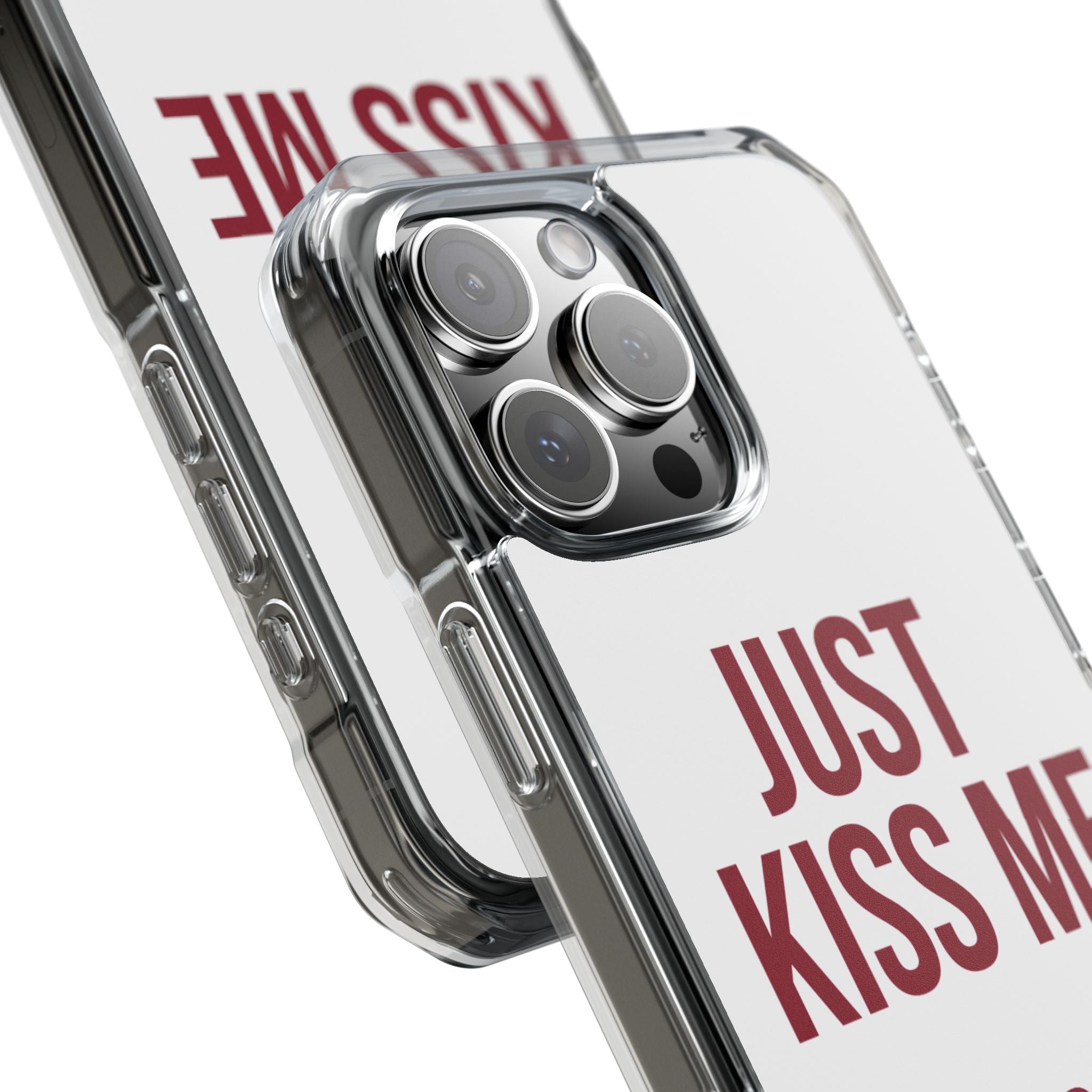 Just Kiss Me iPhone Case