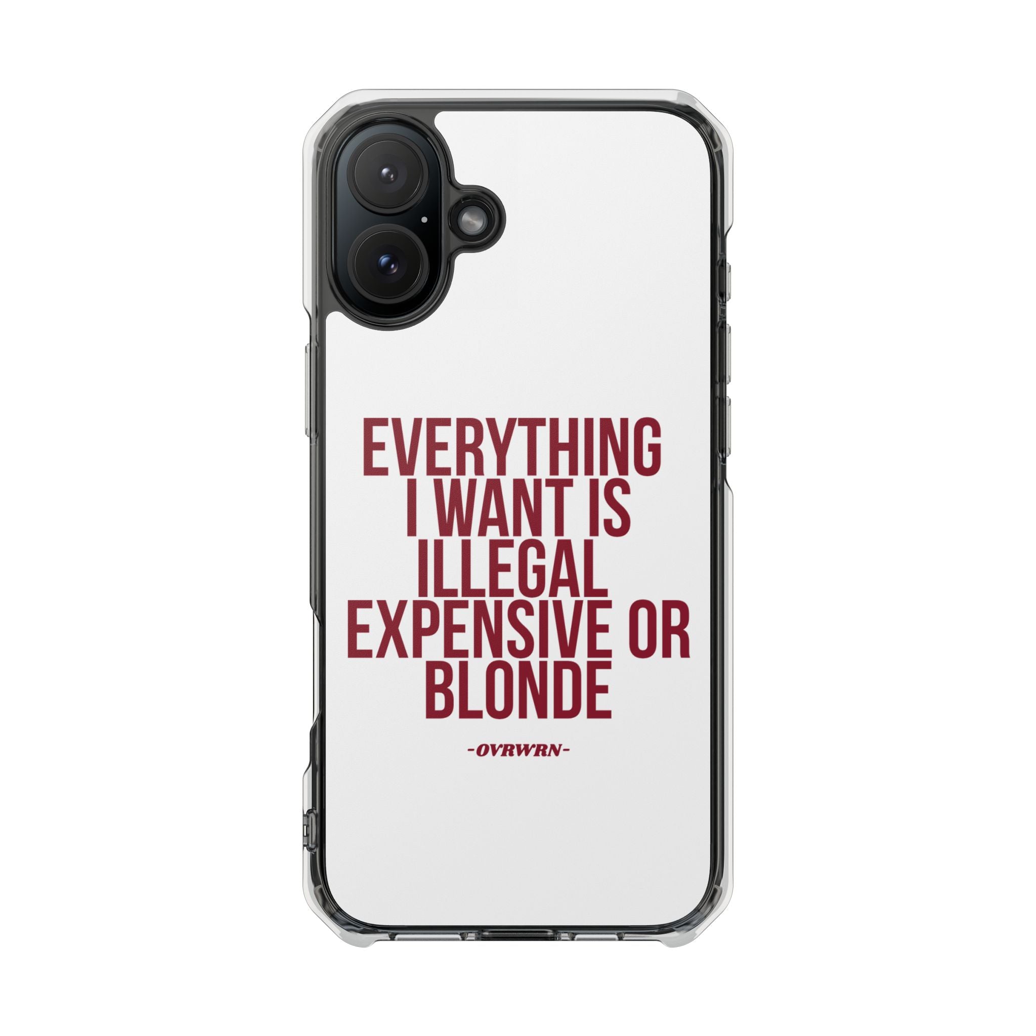 Everything I Want iPhone Case