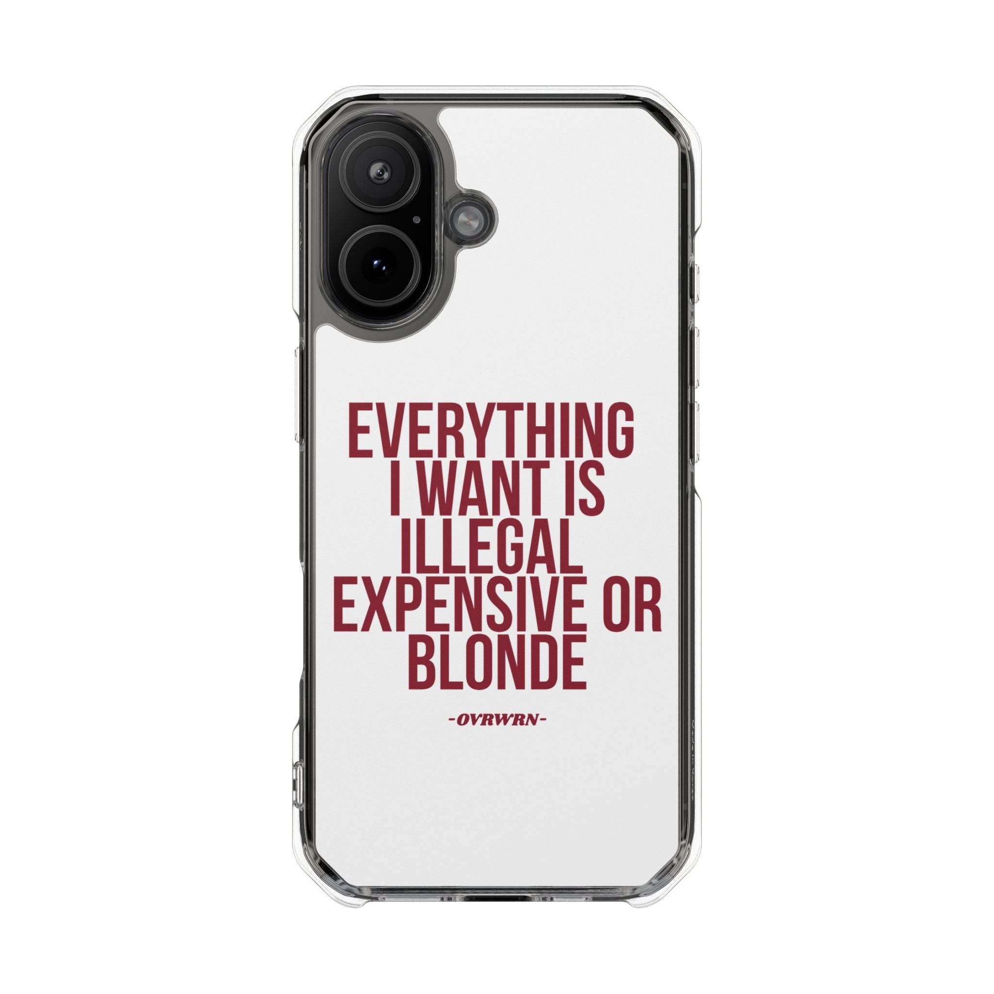 Everything I Want iPhone Case