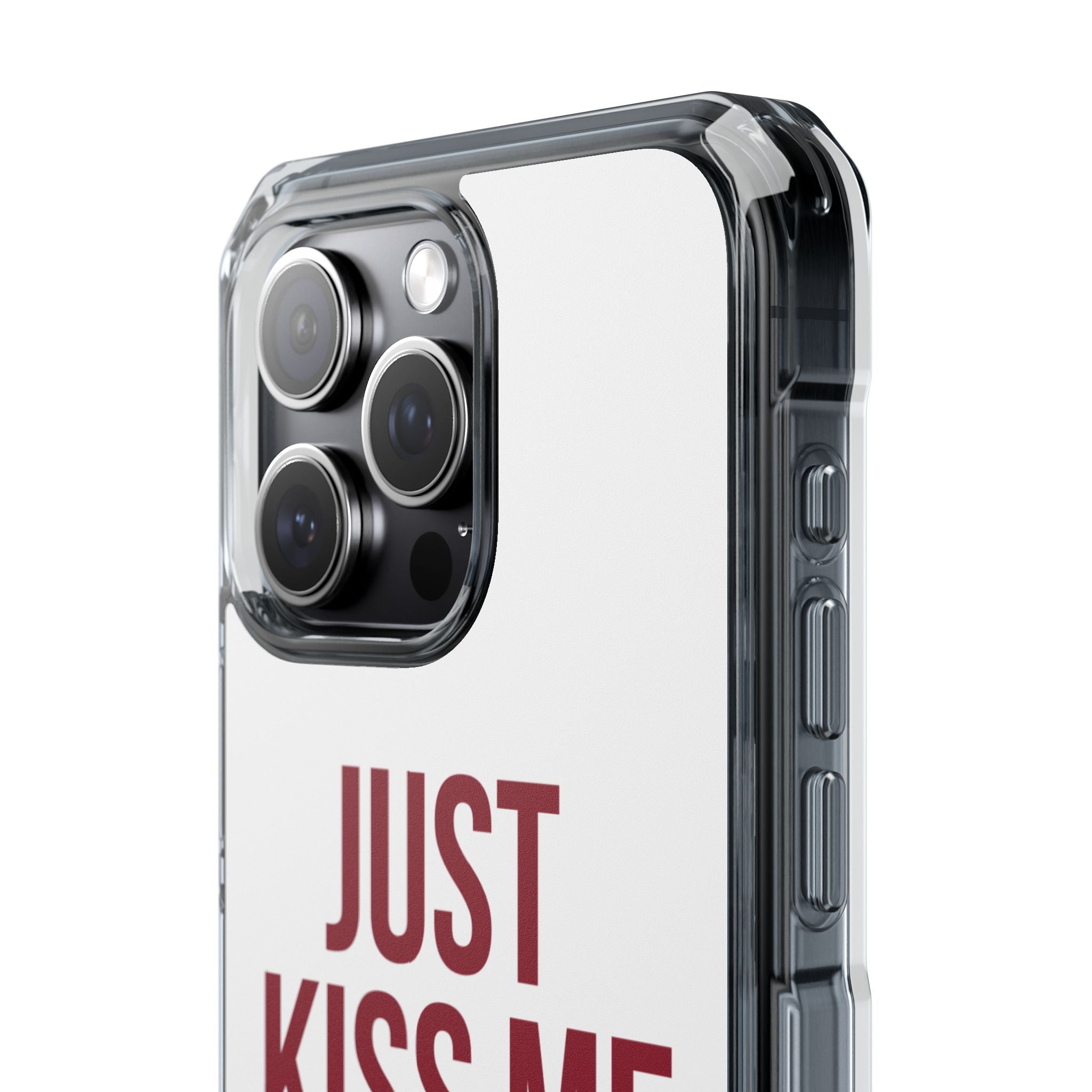 Just Kiss Me iPhone Case