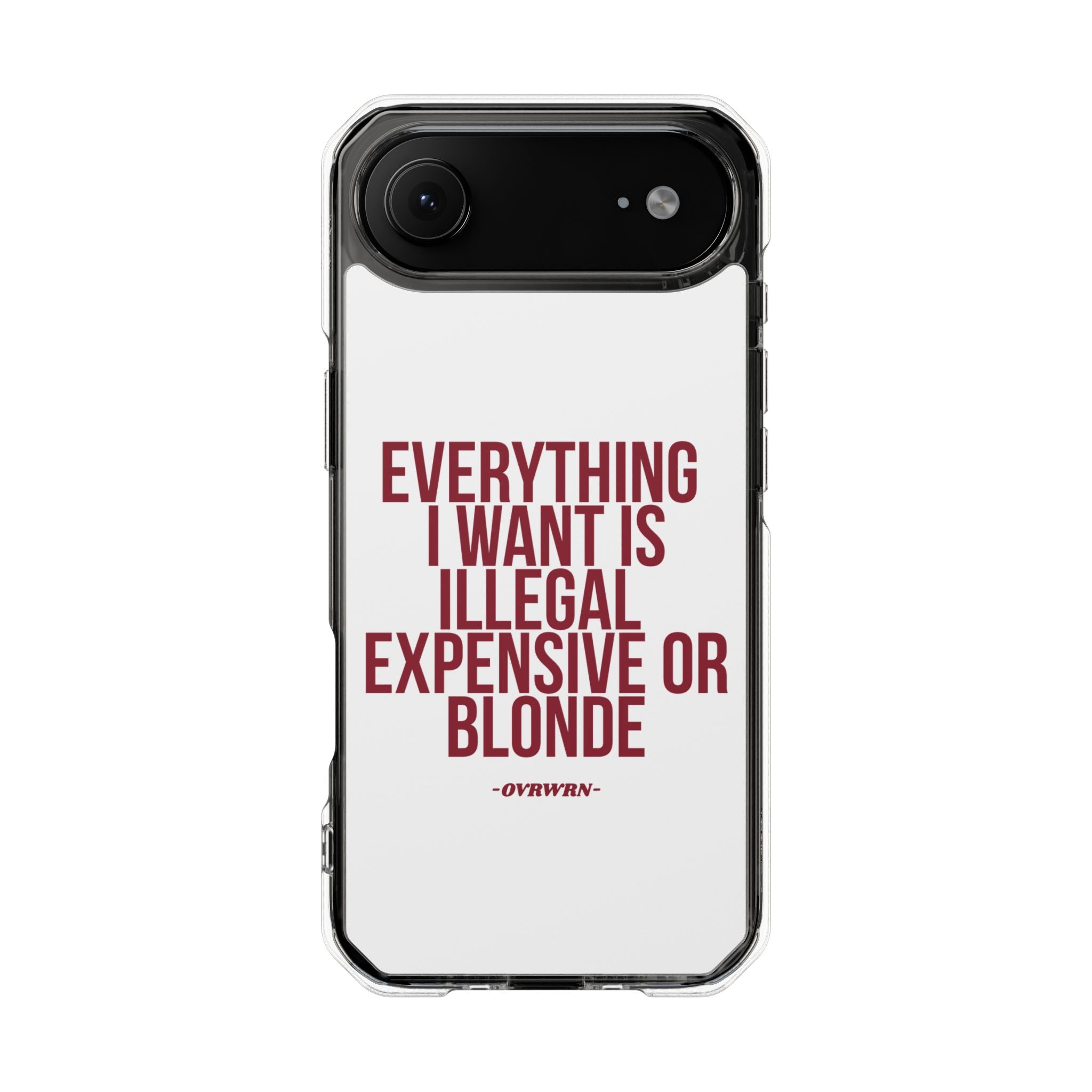 Everything I Want iPhone Case
