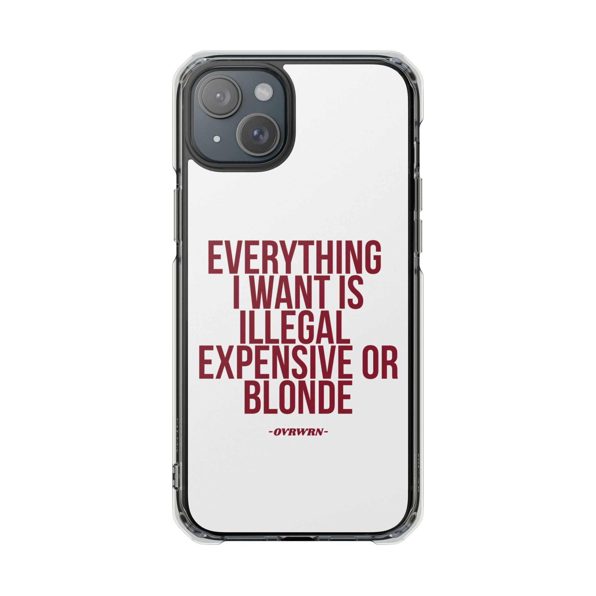 Everything I Want iPhone Case
