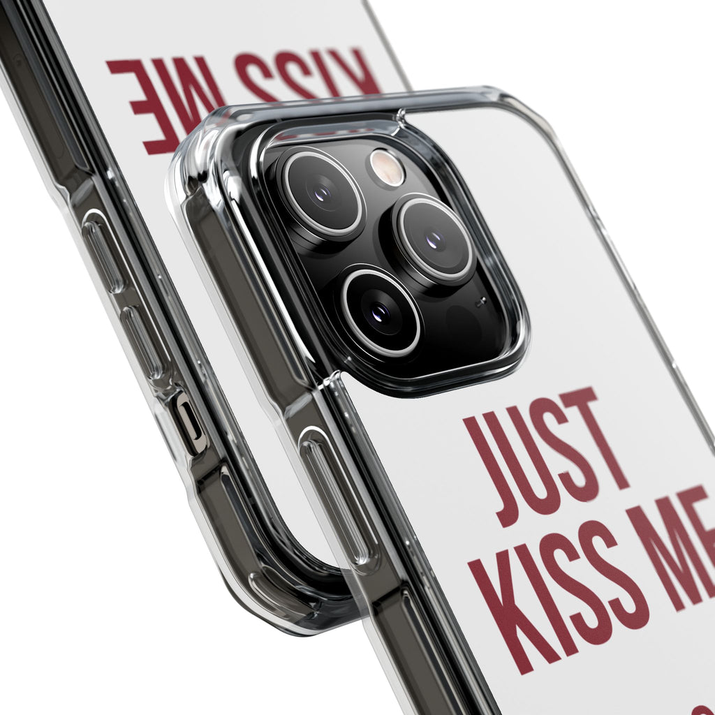 Just Kiss Me iPhone Case