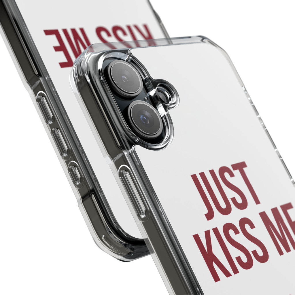 Just Kiss Me iPhone Case