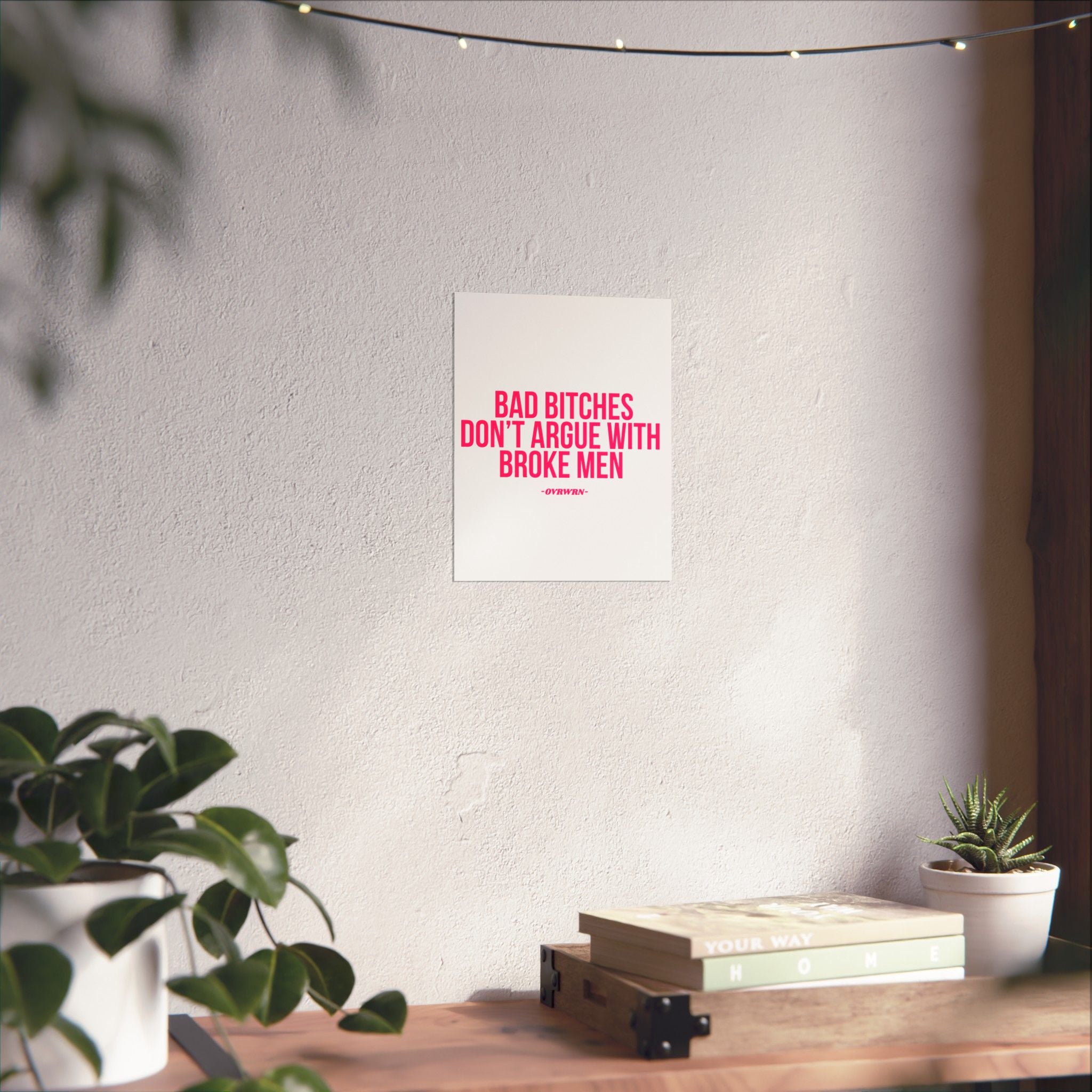 Don't Argue Poster