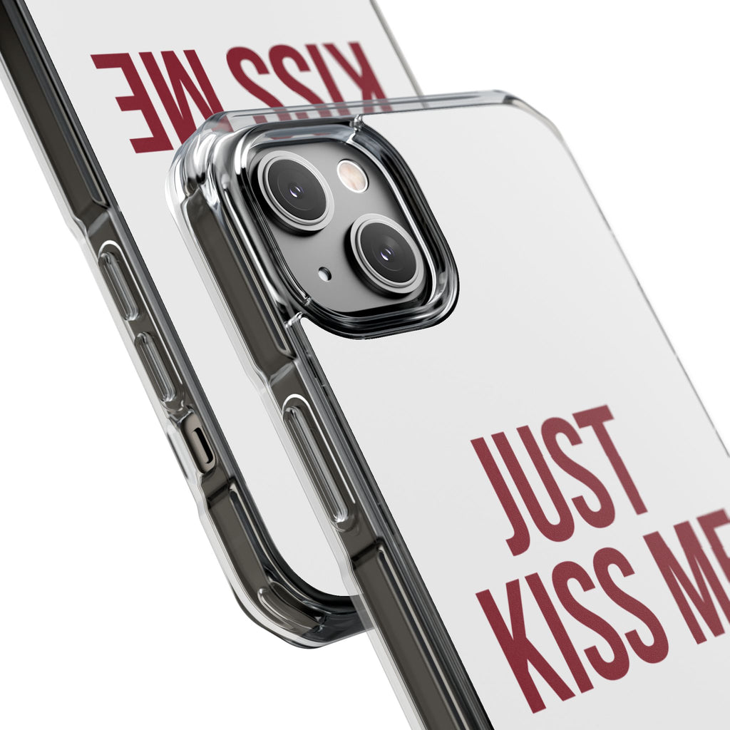 Just Kiss Me iPhone Case