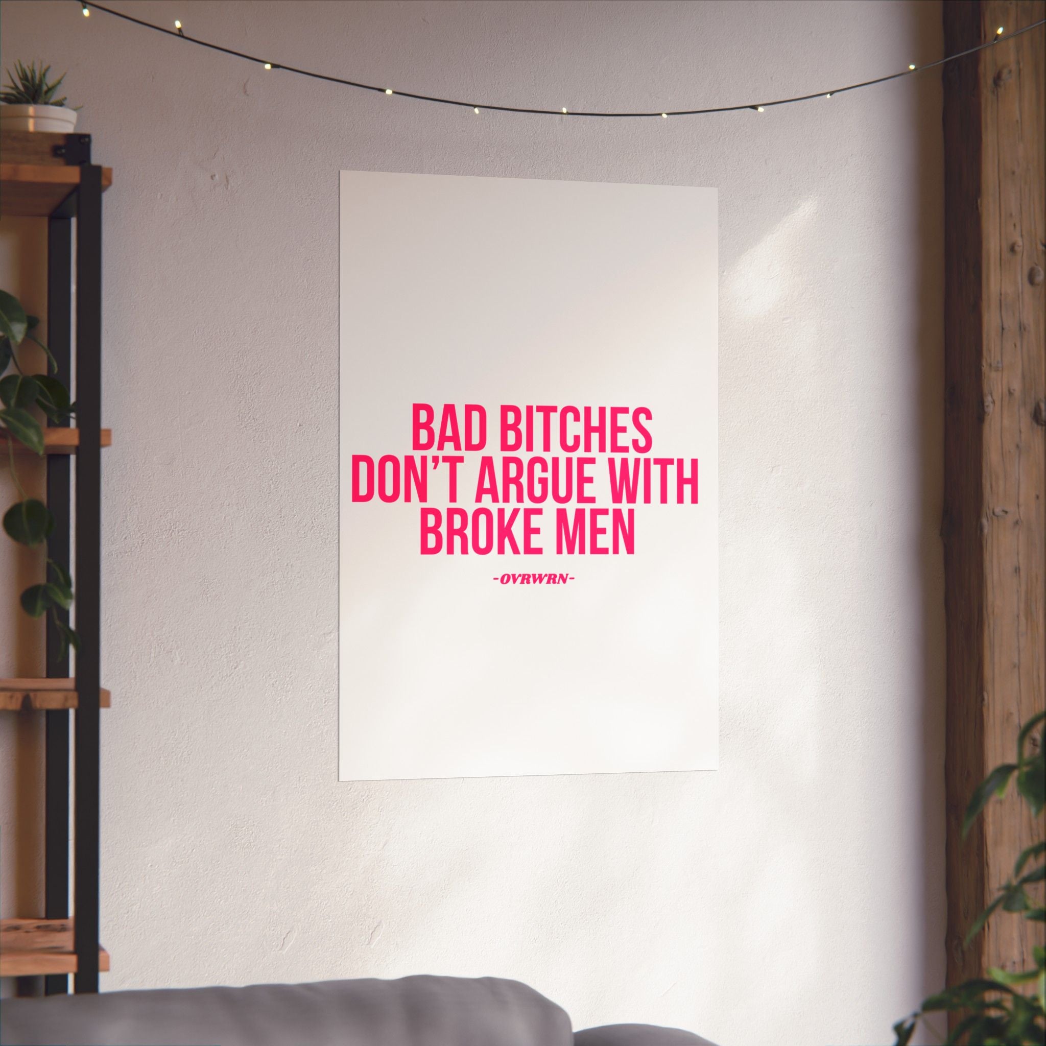 Don't Argue Poster