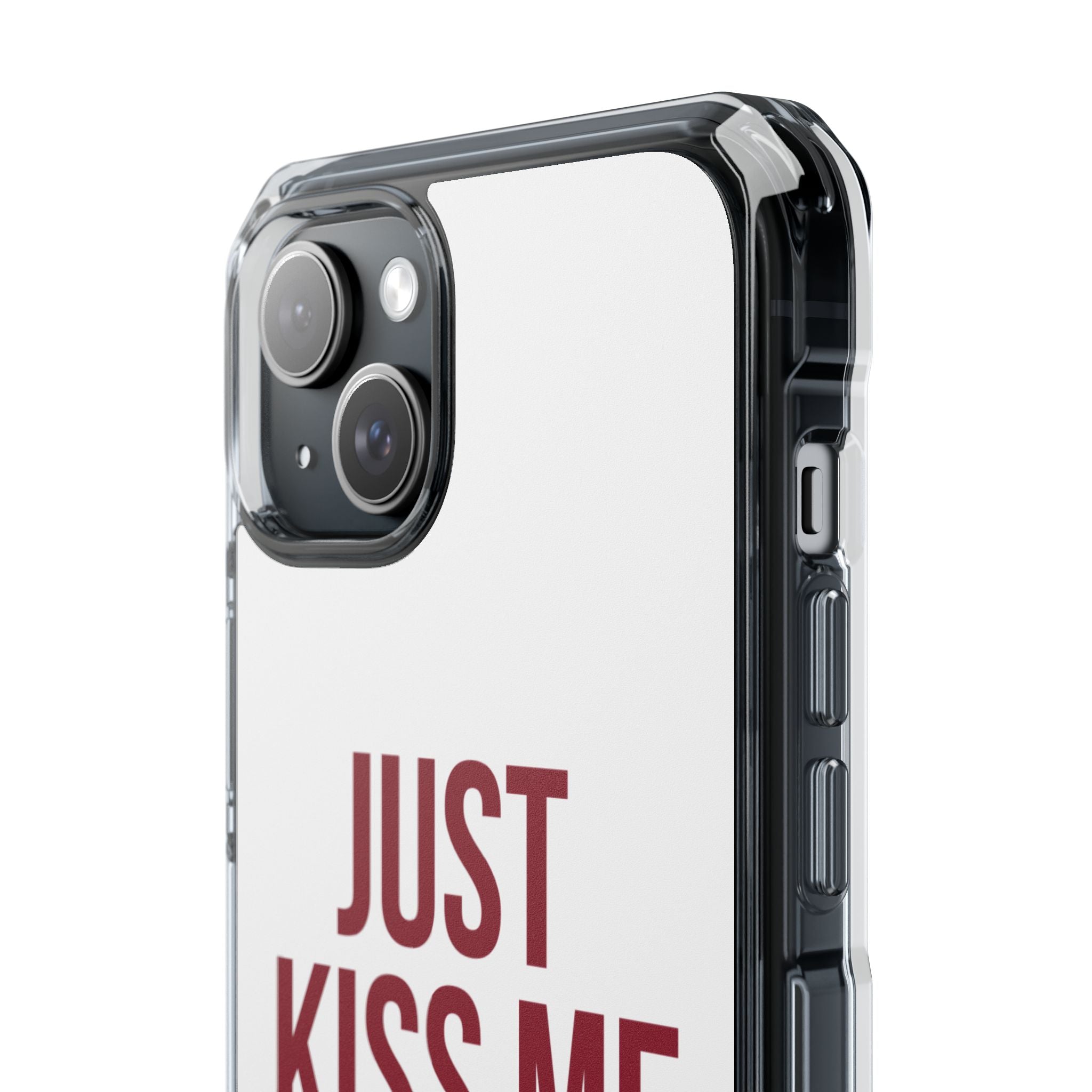 Just Kiss Me iPhone Case