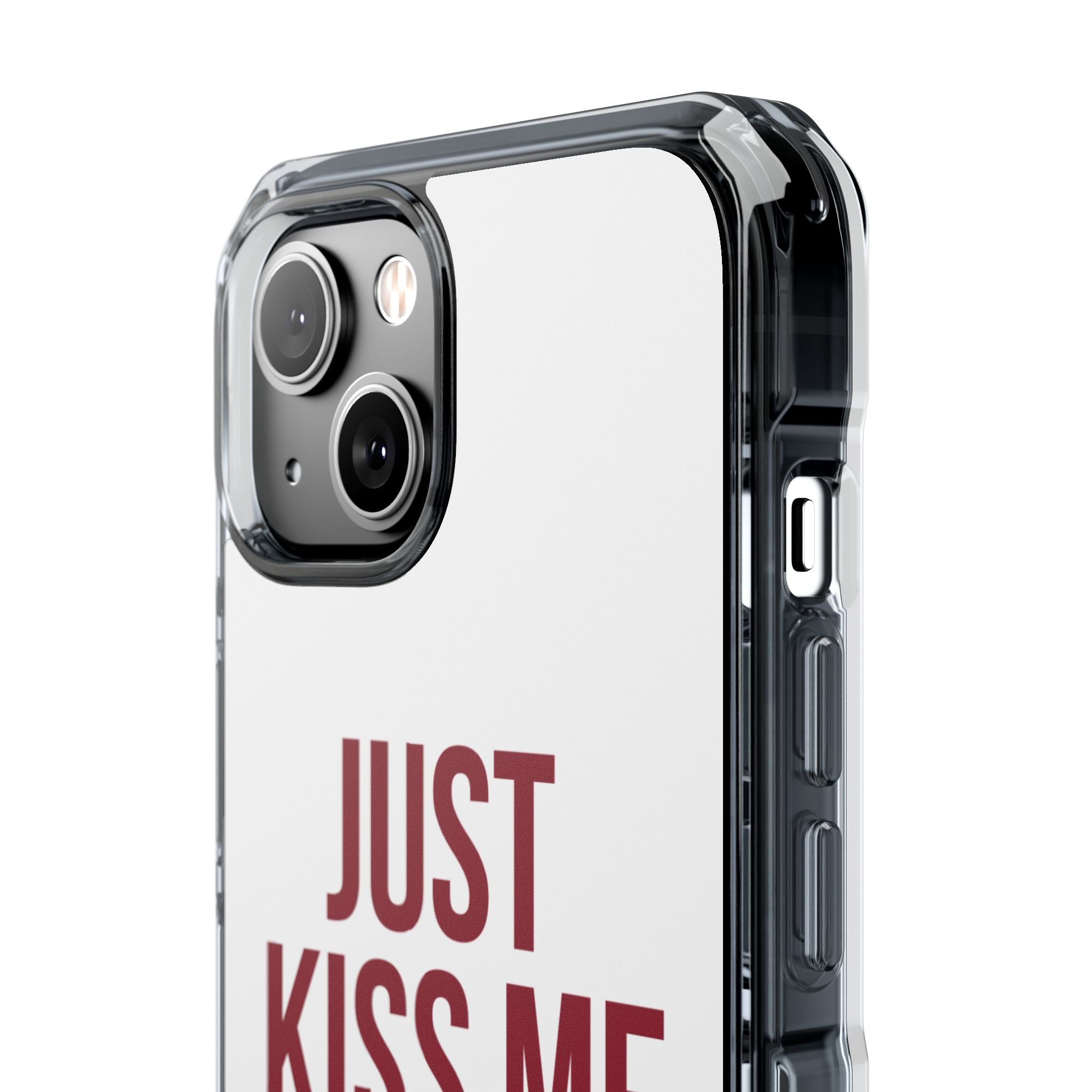Just Kiss Me iPhone Case