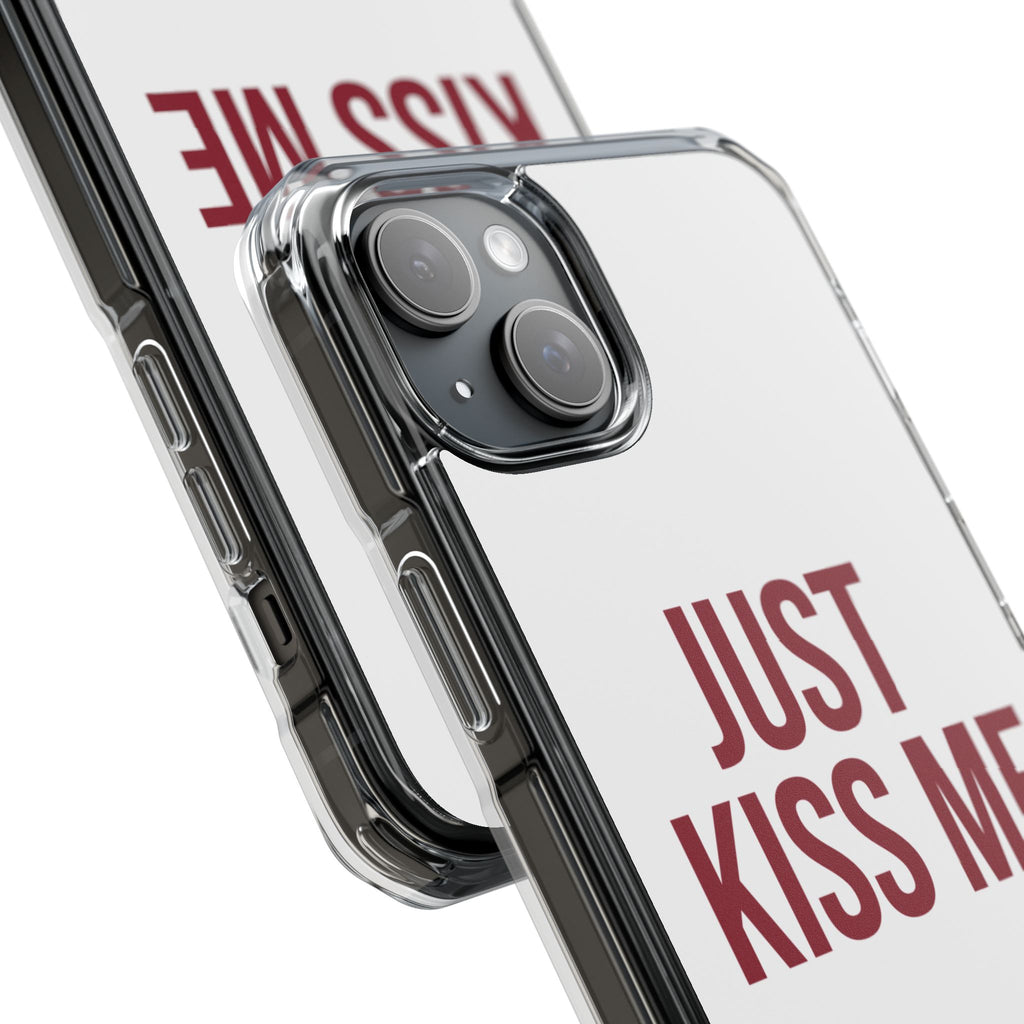 Just Kiss Me iPhone Case