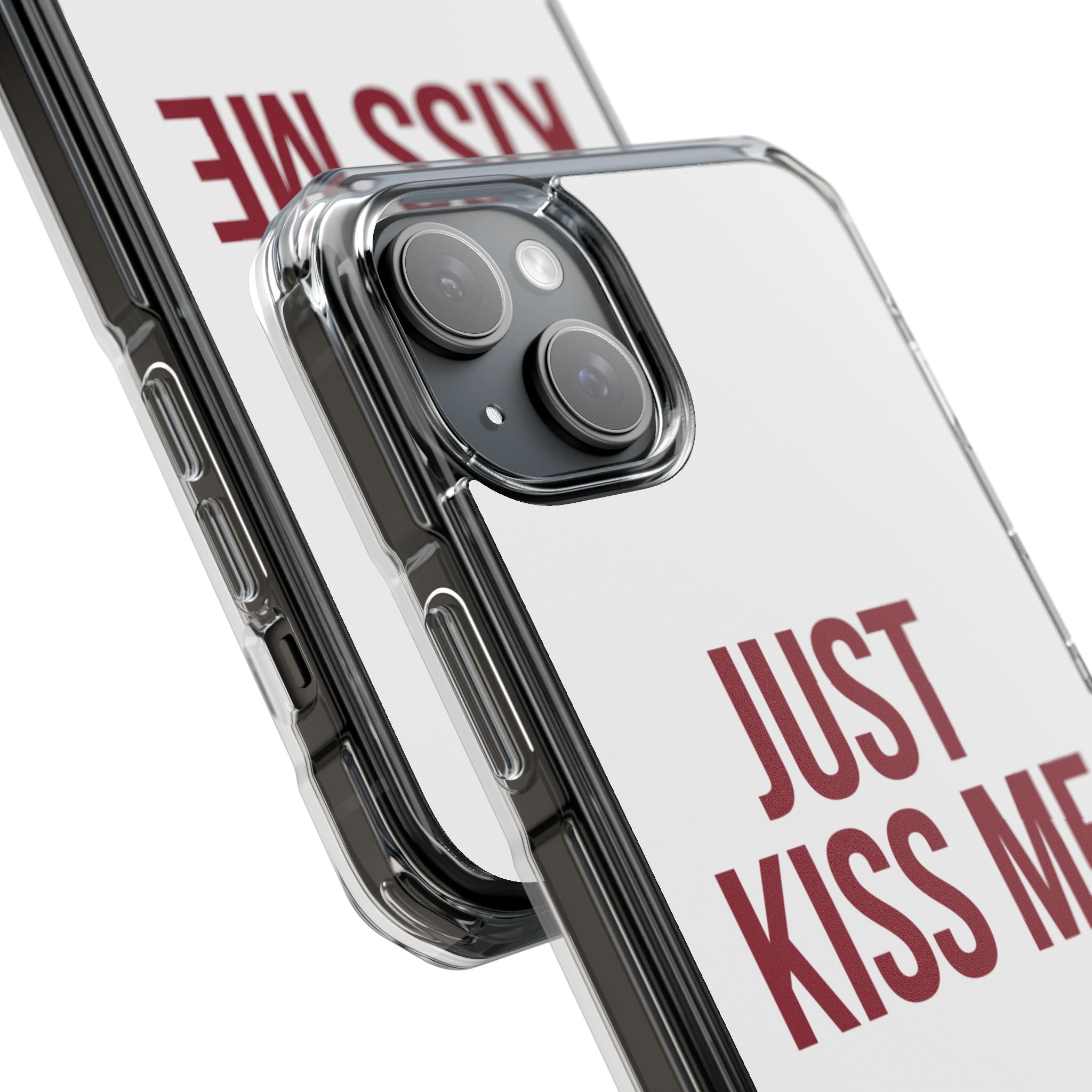 Just Kiss Me iPhone Case