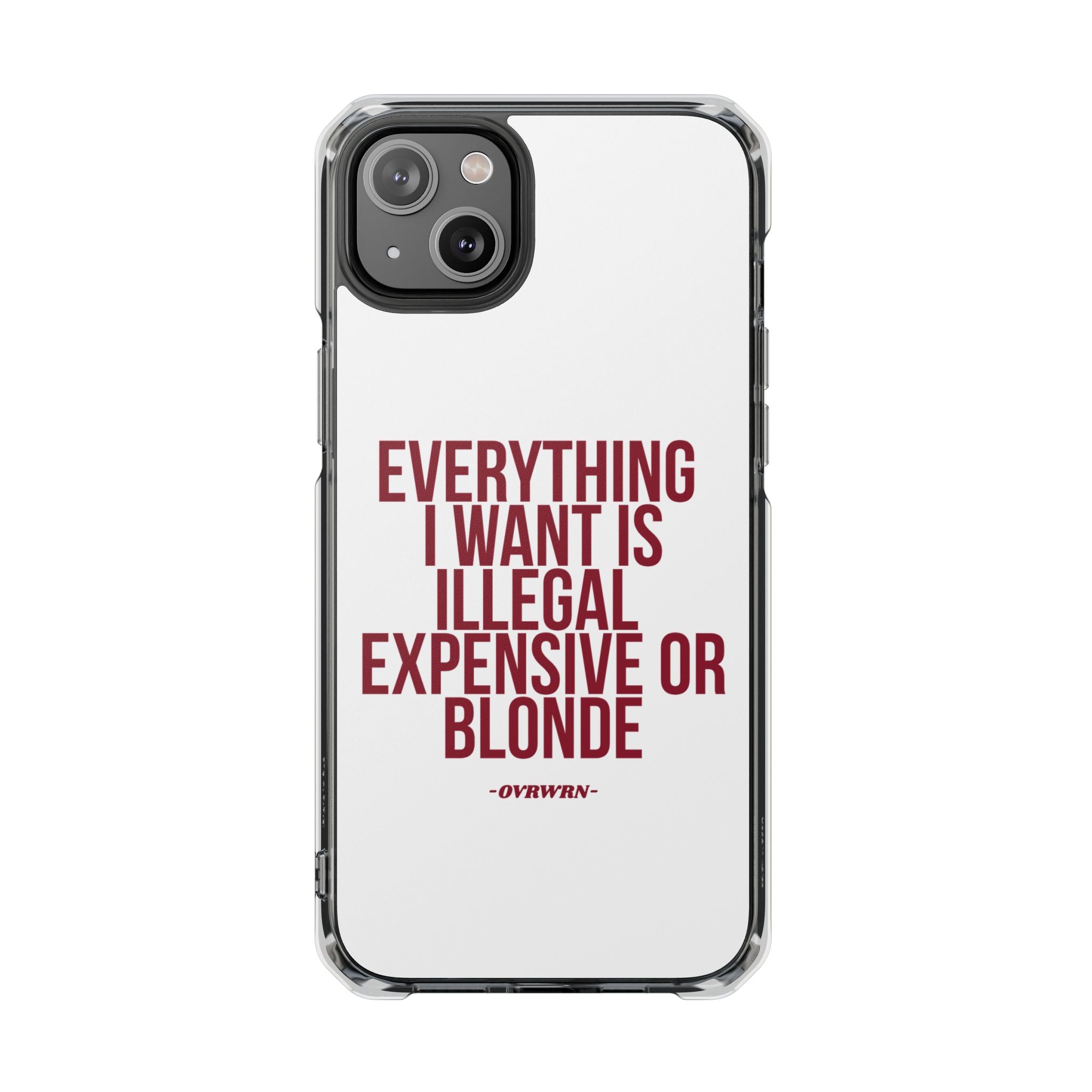 Everything I Want iPhone Case