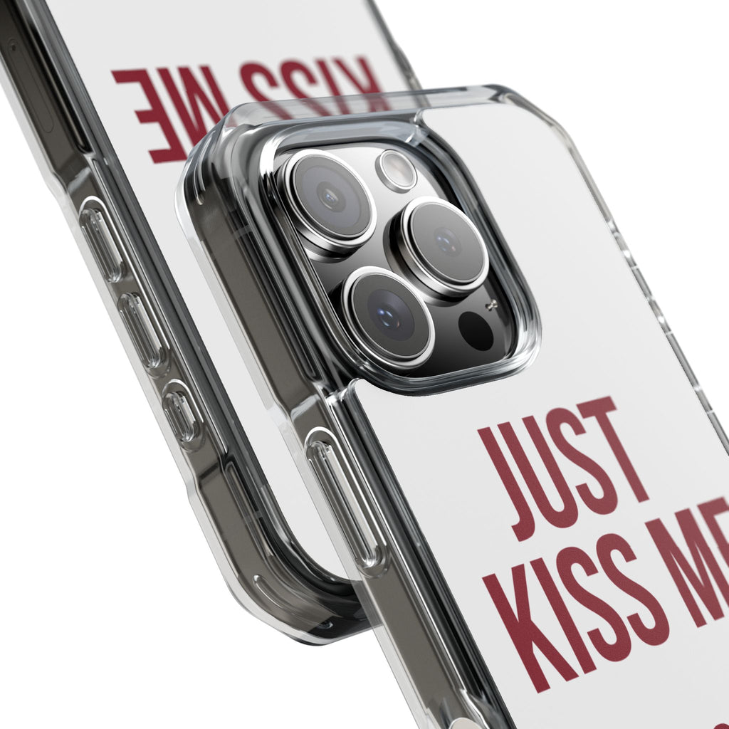 Just Kiss Me iPhone Case