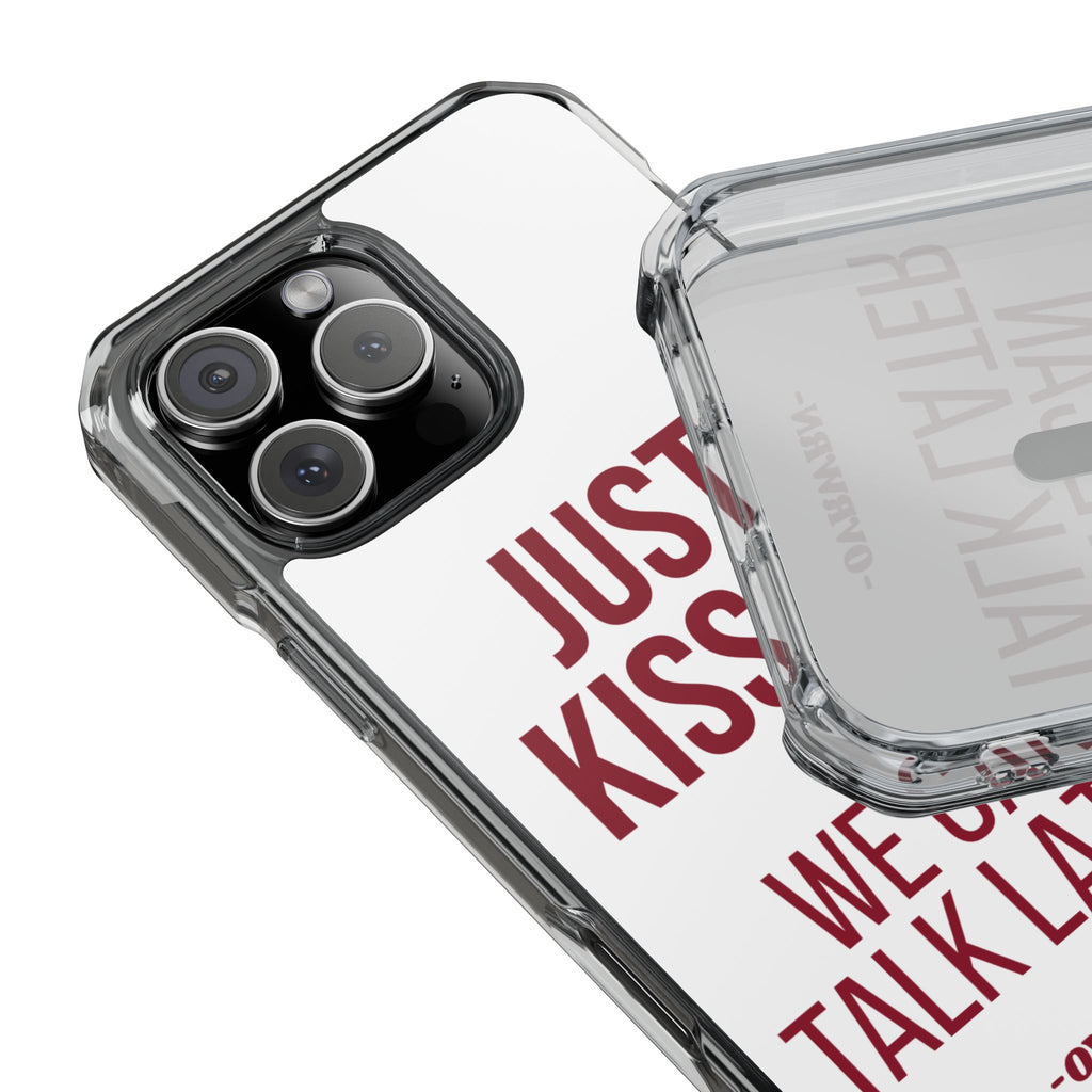 Just Kiss Me iPhone Case