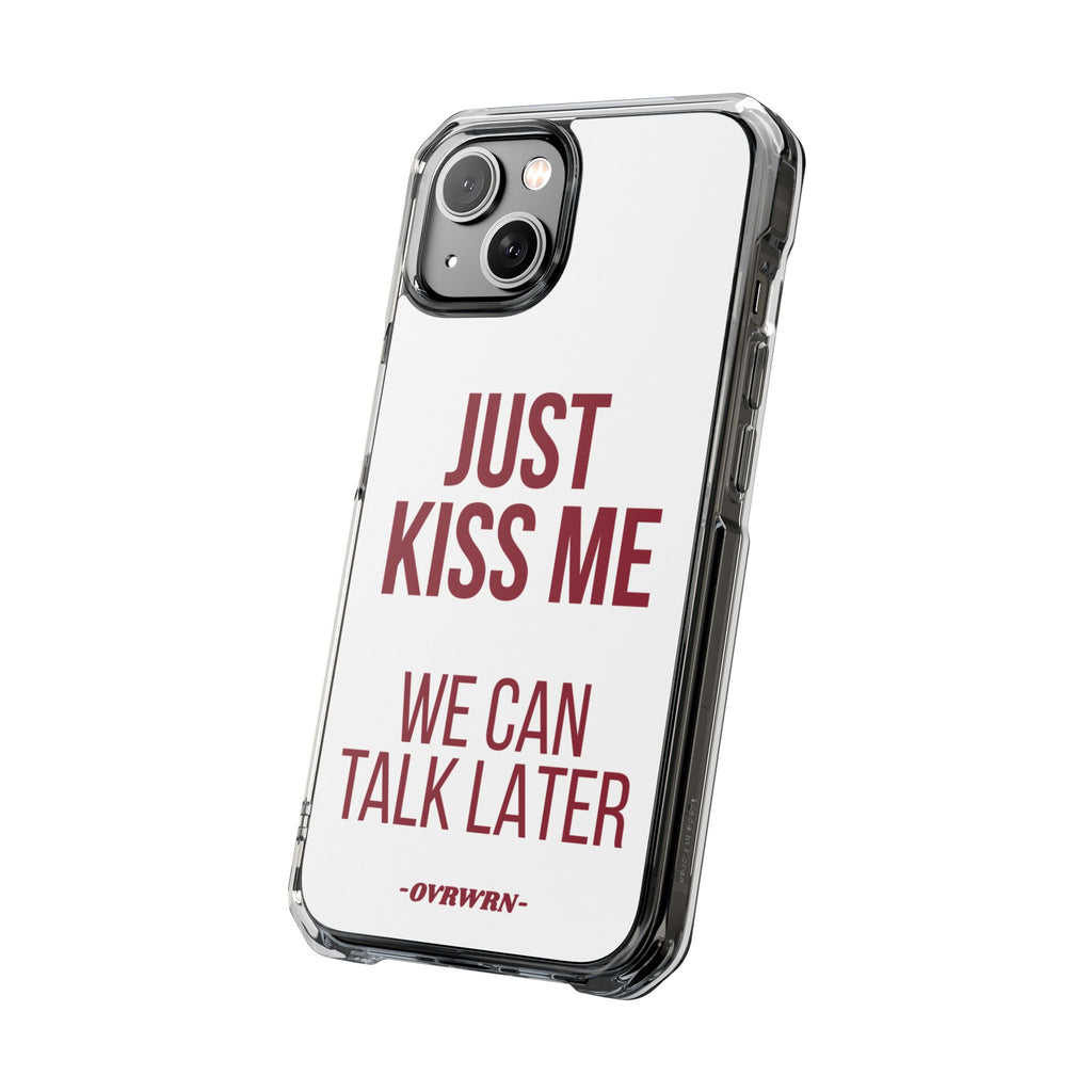 Just Kiss Me iPhone Case