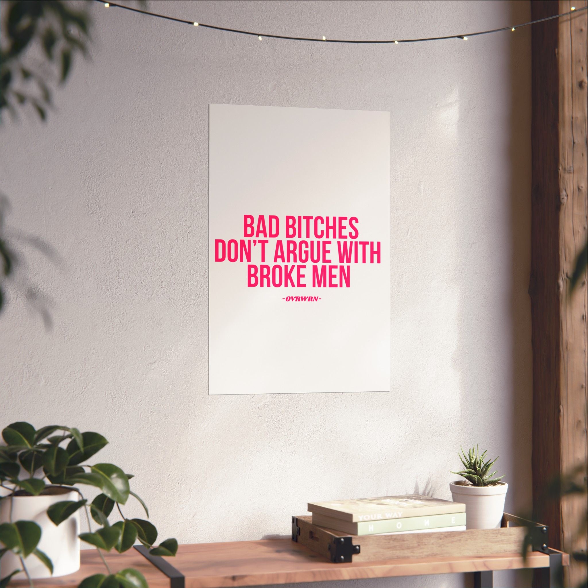 Don't Argue Poster