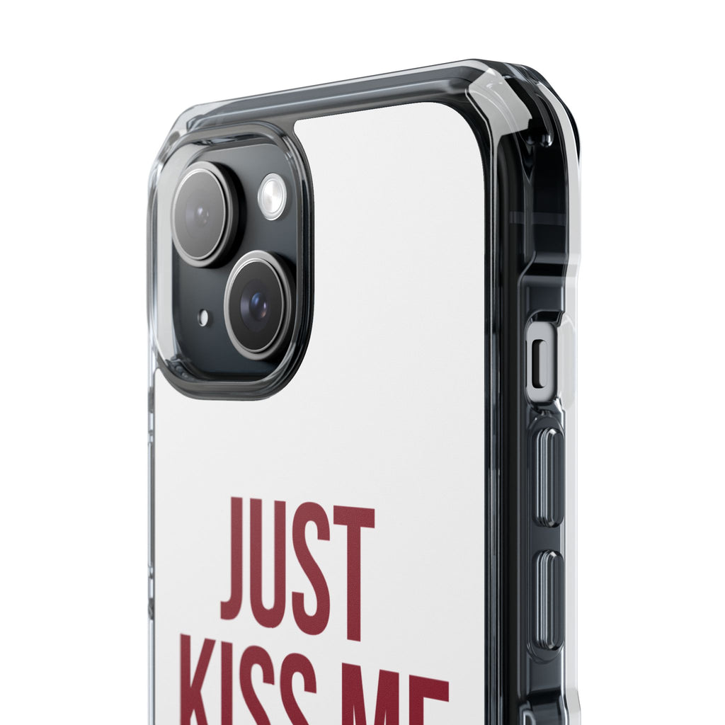 Just Kiss Me iPhone Case