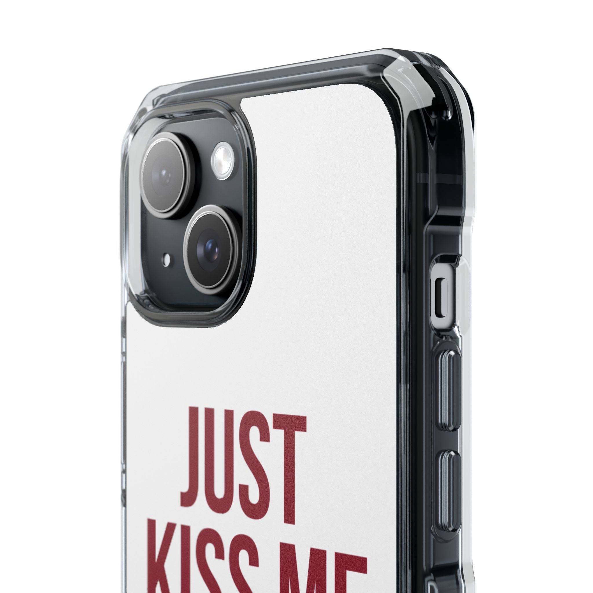 Just Kiss Me iPhone Case