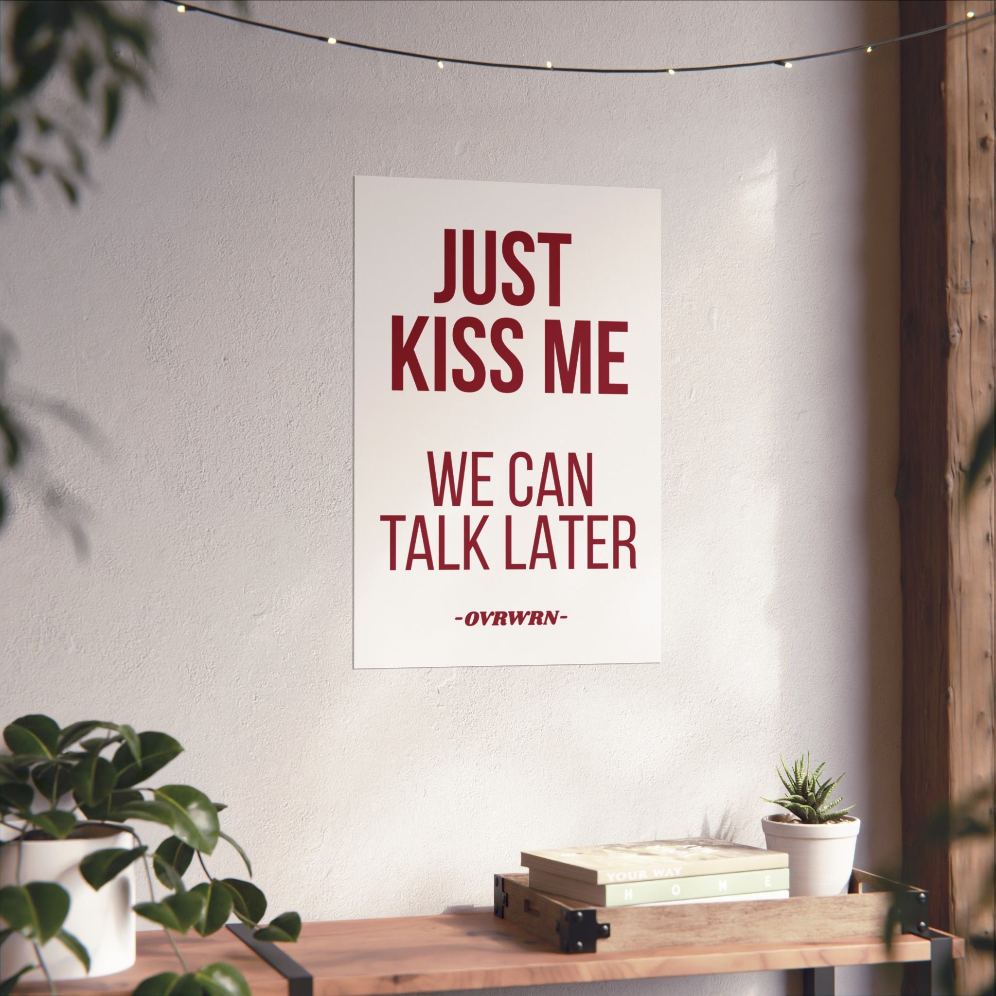 Just Kiss Me Poster