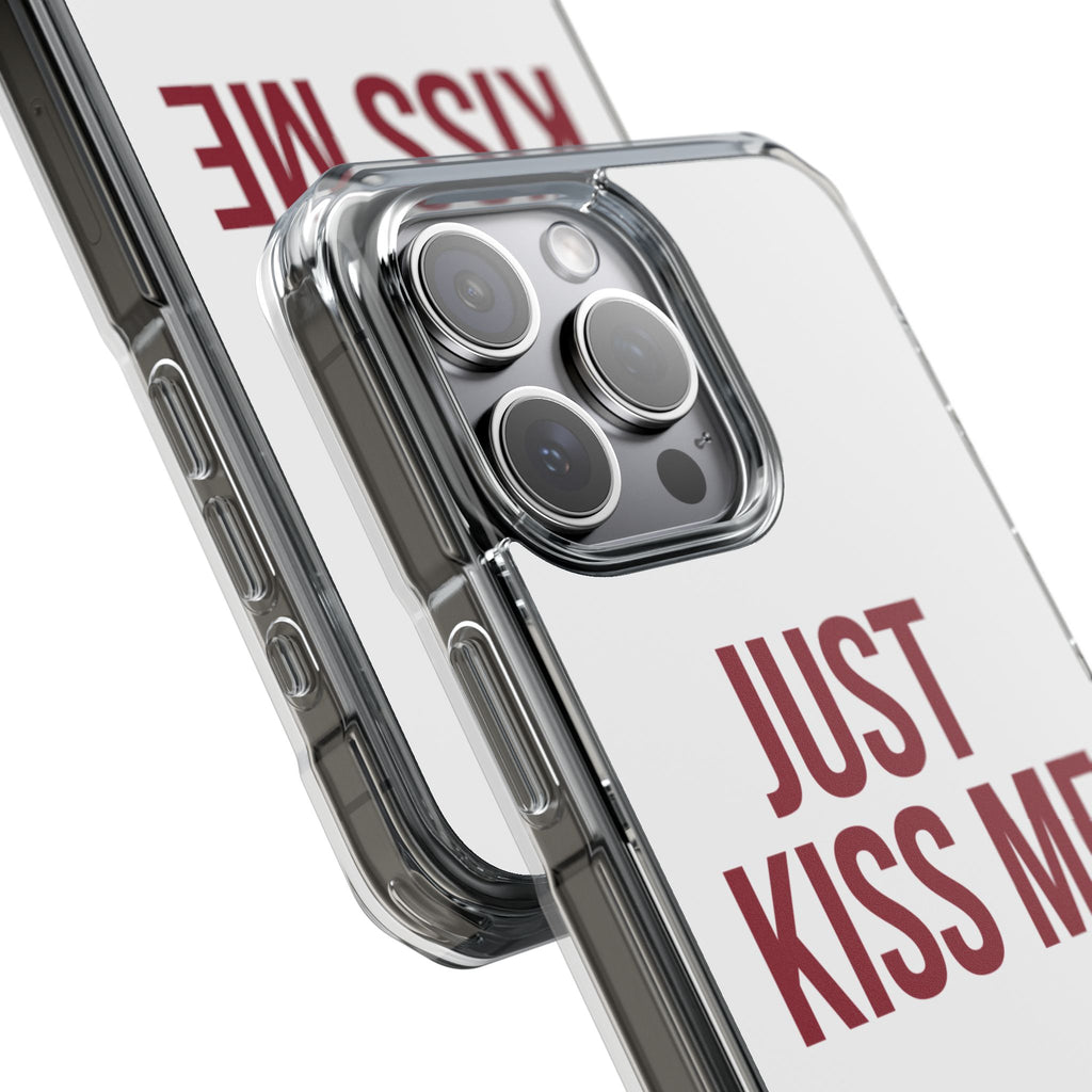 Just Kiss Me iPhone Case