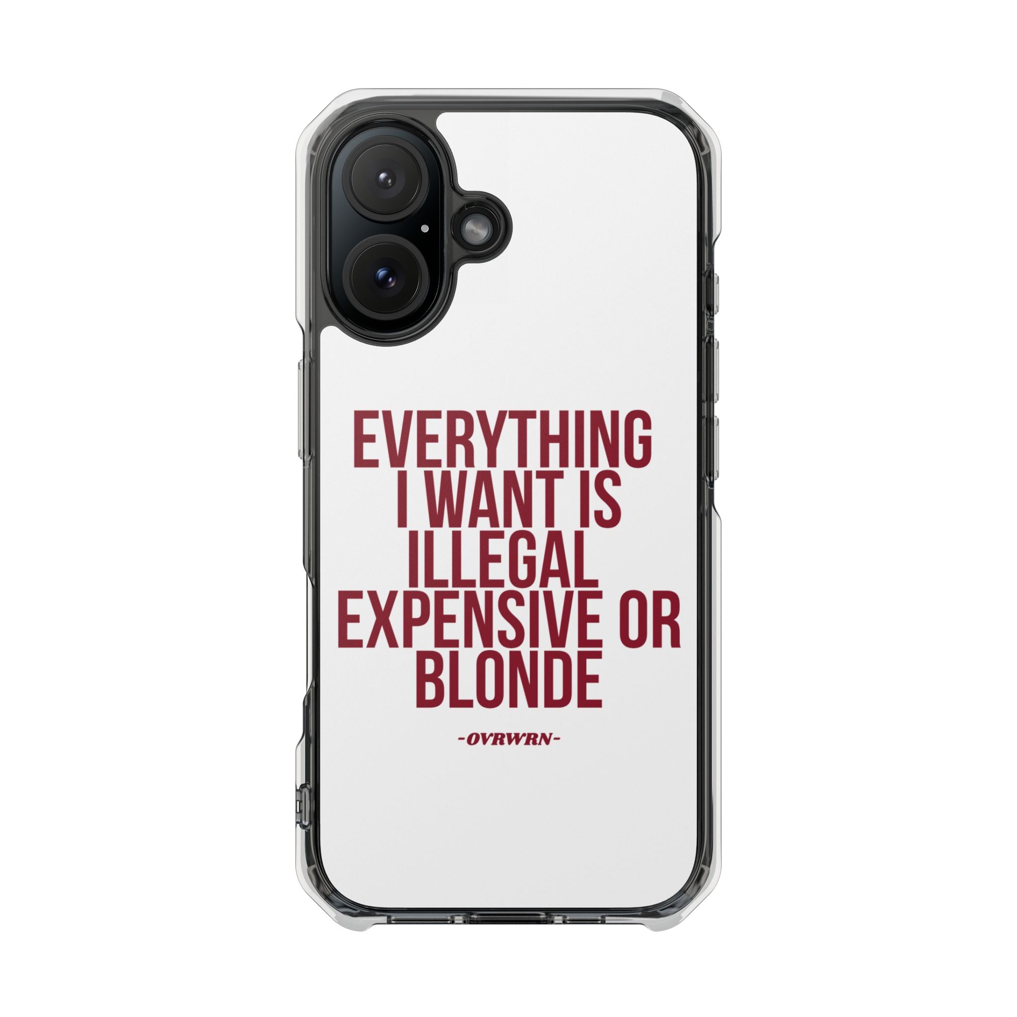 Everything I Want iPhone Case